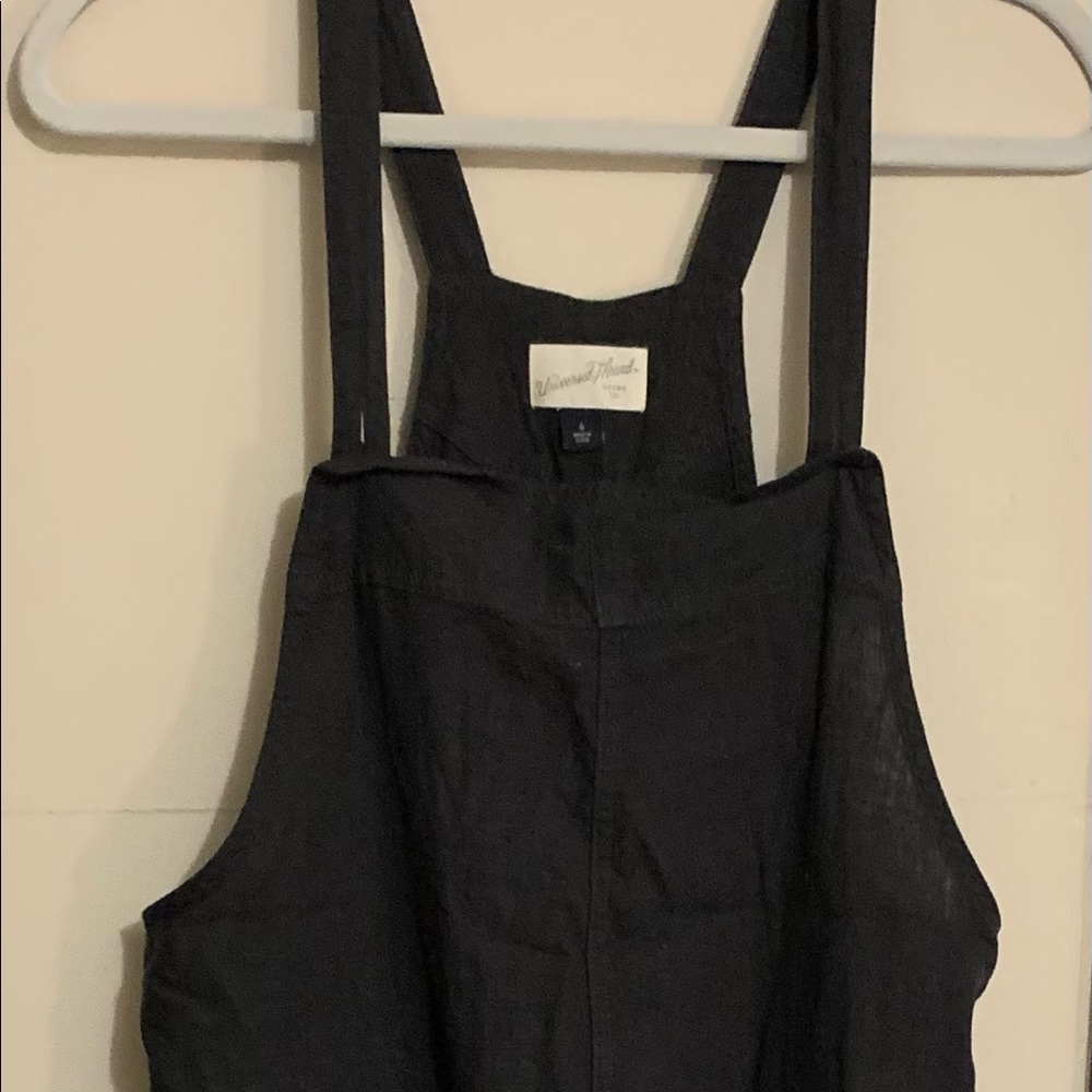 Navy Universal thread linen overalls